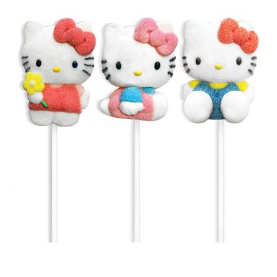 Hello Kitty Marshmallow Lollipops