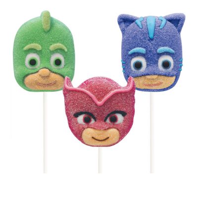 PJ Masks Marshmallow Lollipops
