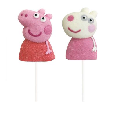 Peppa Pig Marshmallow Lollipops