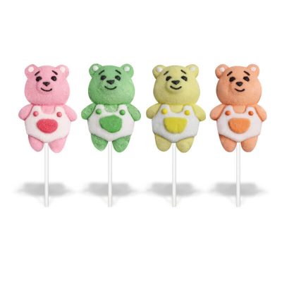 Bear Marshmallow Lollipops