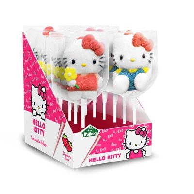 Hello Kitty Marshmallow Lollipops